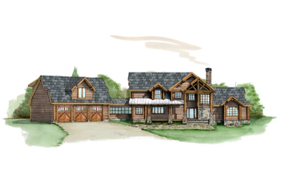 Live Oak Lodge - Natural Element Homes